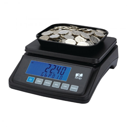 ZZap MS10 Coin Counting Scale (Direct)