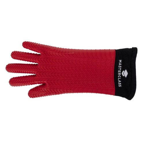 MasterClass Seamless Silicone Oven Glove with Cotton Sleeve