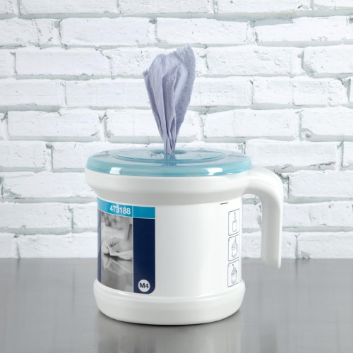 Tork Reflex Portable Dispenser & Starter Pack Blue Roll