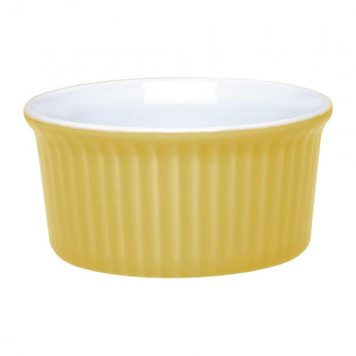 Olympia Coloured Ramekin Yellow - 70x35mm 2 3/4" 70ml 2 1/2oz (Box 12)