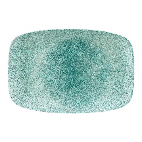 Raku Jade Green Chefs Oblong Plate - 30x19.9cm 12x7 4/5" (Box 6) (Direct)