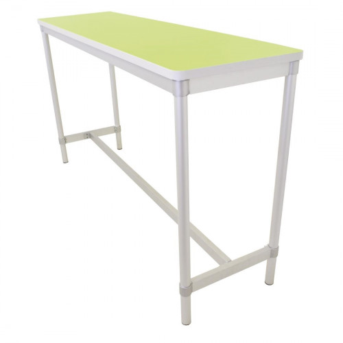 Enviro Indoor High Table 1800x500x1010mm Bright Green (Direct)