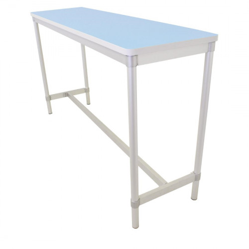 Enviro Indoor High Table 1800x500x1010mm Pastel Blue (Direct)