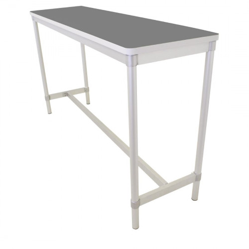 Enviro Indoor High Table 1800x500x1010mm Storm Grey (Direct)