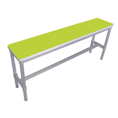 Enviro Indoor High Bench 1000x330x710mm Bright Green (Direct)
