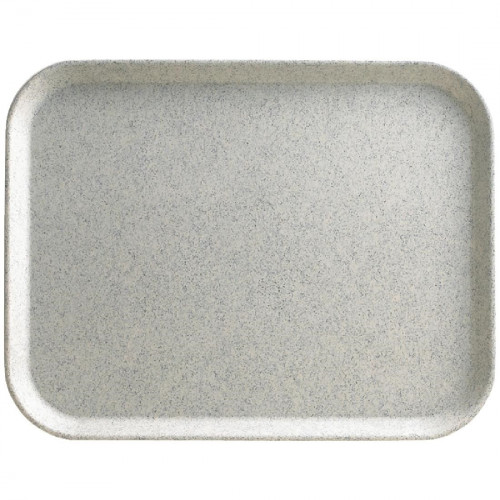 Versalite Tray Polyester Speckled Smoke - 36x46cm