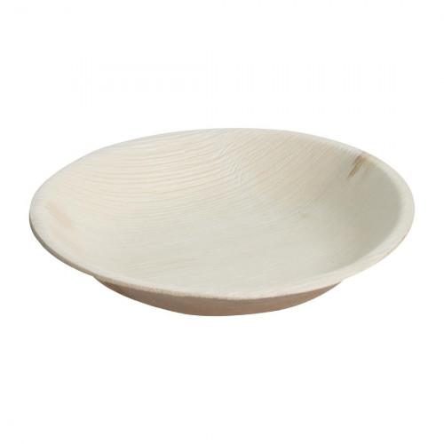 Fiesta Green Palm Leaf Deep Plate Round - 175mm (Pack 100)