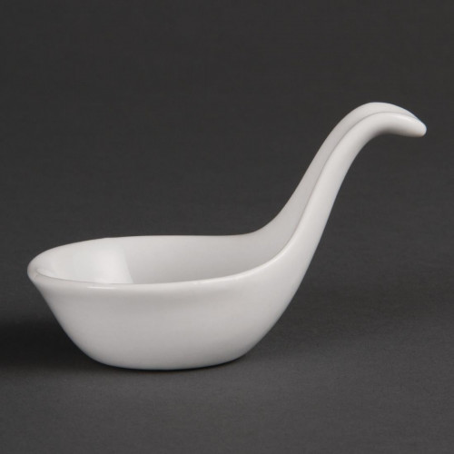 Olympia Miniature Spoon Shape Dipping Bowl - 57x56mm 2.2x2.2" (Box 12)