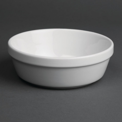 Olympia Whiteware Round Pie Bowl - 47x137x137mm 1.8x5.4x5.4" (Box 6)