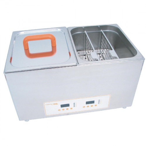 Clifton 14+14 Litre Unstirred Digital Duobath