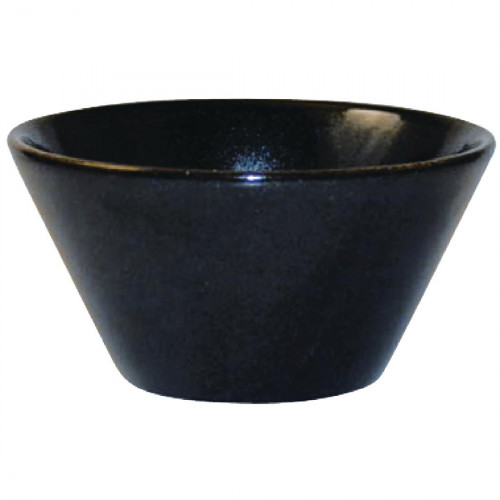 Churchill Bit on the Side Zest Snack Bowl Black 12oz 121mm 4.7"(Box 12) (Direct)