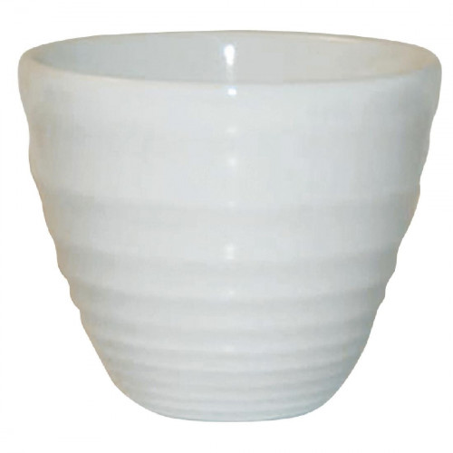 Churchill Bit on the Side Ripple Chip Mug White 10oz 95mm 3.7" (Box 12) (Direct)