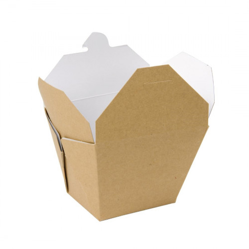 Square Multi Food Carton Kraft - 92x118x97mm (Pack 250)