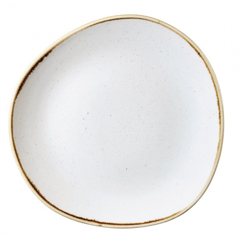 Churchill Stonecast Barley White Organic Round Plate28.6cm11 1/4"(Box12)(Direct)