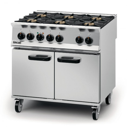 Lincat 6 Burner Dual Fuel Range Propane Gas (Direct)