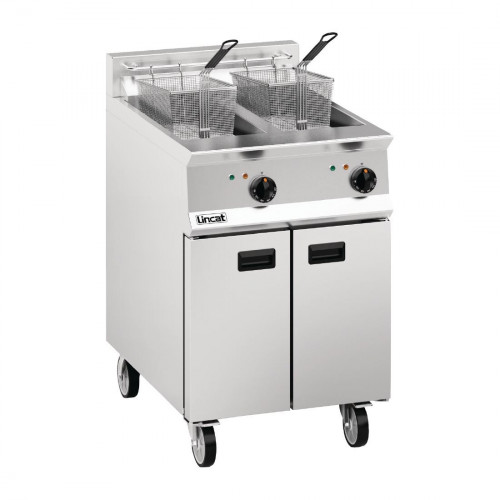 Lincat Opus 800 Electric Fryer Twin Tank 600mm (Direct)