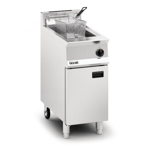 Lincat Opus 800 Natural Gas Fryer Single Tank 400mm (Direct)