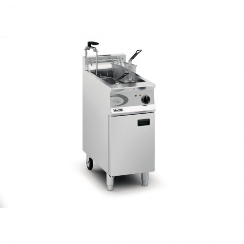 Lincat Opus 800 Vortech Natural Gas Fryer 400mm with Pumped Filtration (Direct)