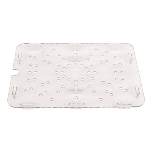 Cambro Polycarbonate GN Drain Shelf - 1/2