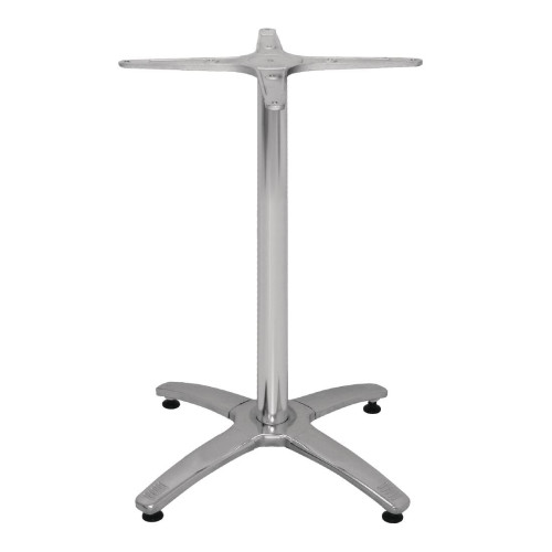 Bolero 4 Leg Table Base Aluminium