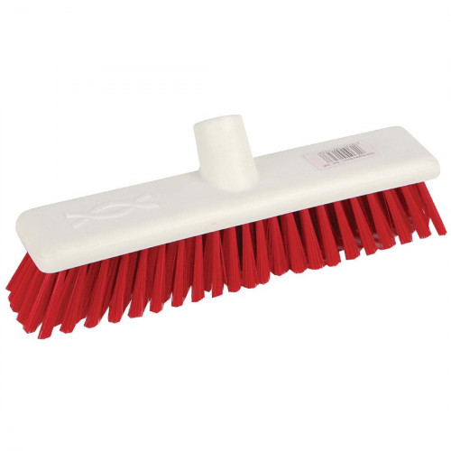 Jantex Soft Hygiene Broom Red - 300mm 12"