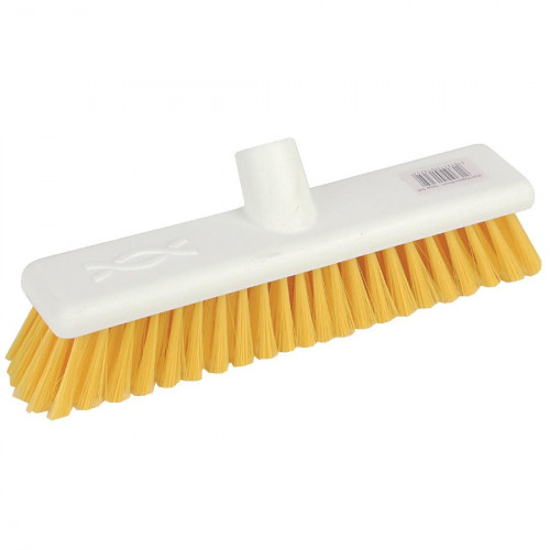 Jantex Soft Hygiene Broom Yellow - 300mm 12"