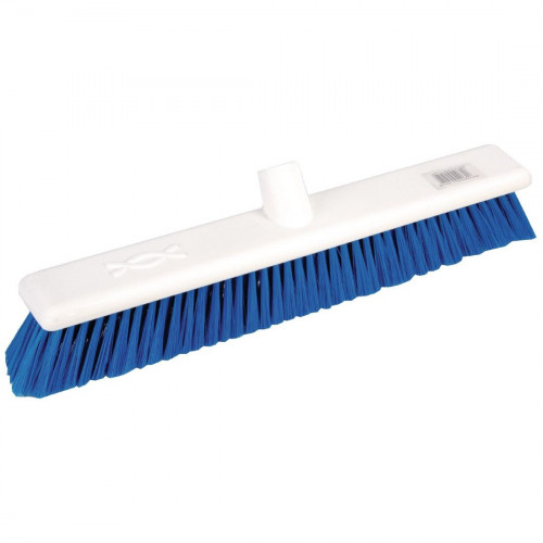 Jantex Soft Hygiene Broom Blue - 457mm 18"