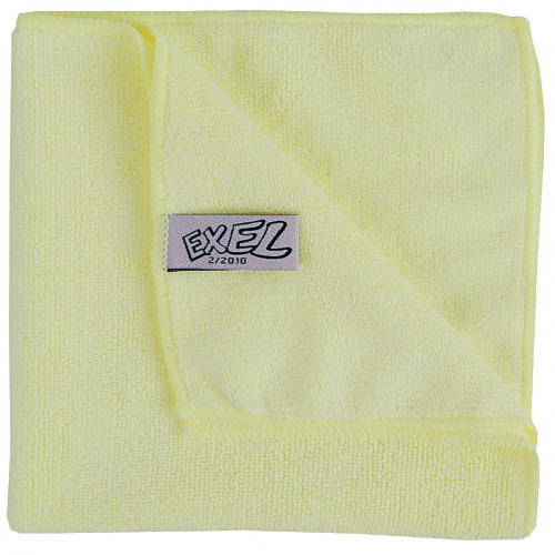 Jantex Mircofibre Cloths Yellow (Pack 5)