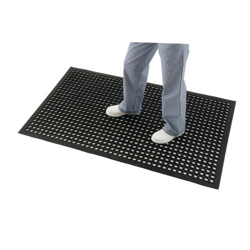 RUBBER FATIGUE RELIEF MAT