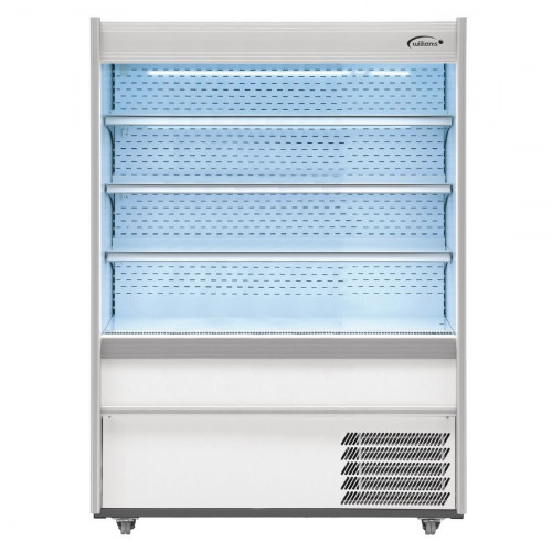 Williams Gem 1250(w)mm 3 Shelf Slimline Multideck White - Nightblind (Direct)
