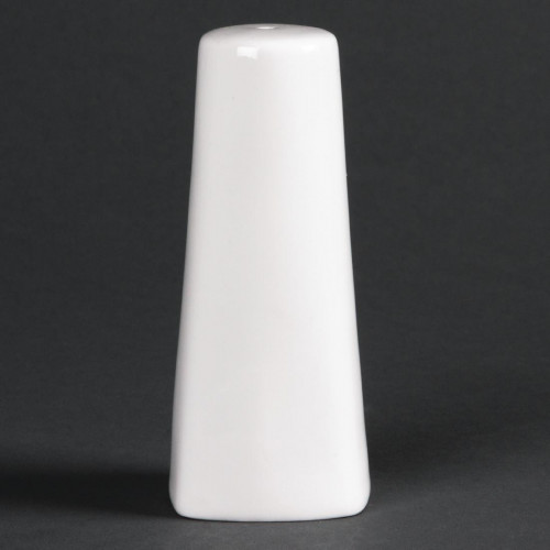 Lumina Fine China Salt Shaker - 100mm (Box 6)