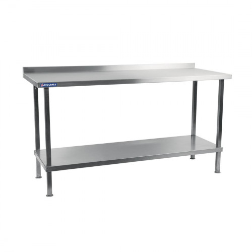 Holmes Wall Table St/St 304 Welded - 2100x900x600mm (Direct)