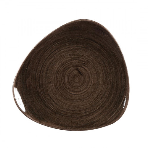 Churchill Stonecast Patina Iron Black Lotus Plate - 9" (Box 12) (Direct)