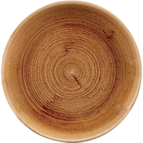 Churchill Stonecast Patina Vintage Copper Evolve Coupe Plate6.5"(Box 12)(Direct)