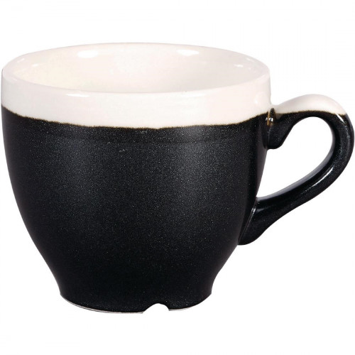 Churchill Monochrome Onyx Black Espresso Cup - 3.5oz (Box 12) (Direct)