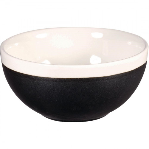 Churchill Monochrome Onyx Black Soup Bowl - 16oz (Box 12) (Direct)