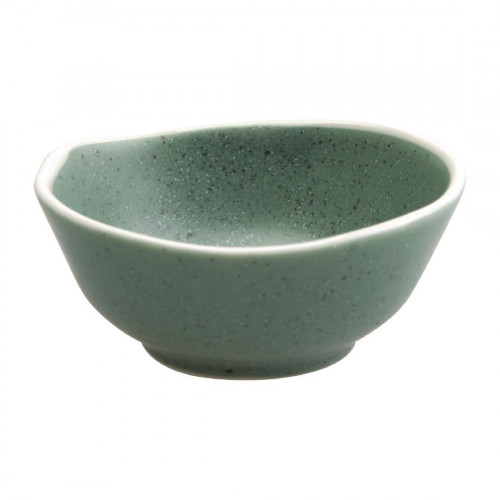 Olympia Chia Green Dipping Dish - 80x35mm 3.1x1.3" 70ml 2.5oz (Box 12)
