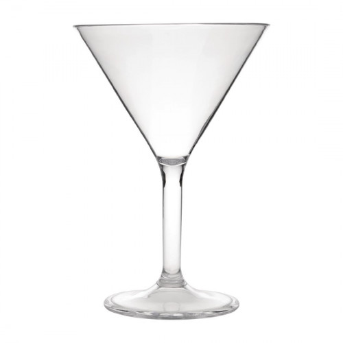 Kristallon Polycarbonate Martini Glass - 300ml 10oz (Box 12)