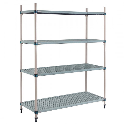 Metro MaxQ Shelving Kit 4 Shelves - 1880x1220x460mm