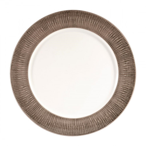 Churchill Bamboo Spinwash Dusk Presentation Plate - 12" (Box 12) (Direct)