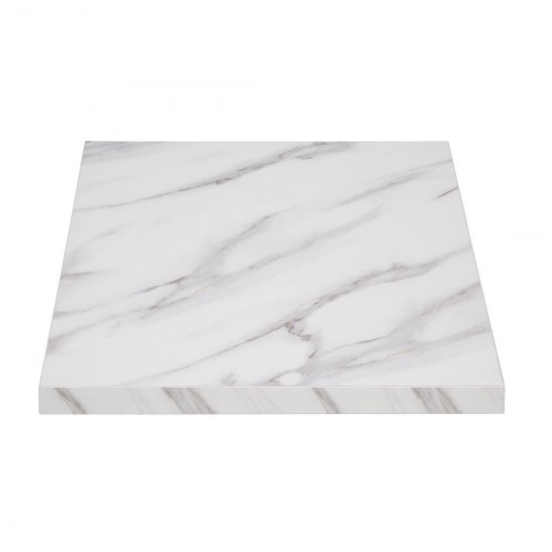 Bolero 48mm Table Top (600mm Square) - Marble Effect