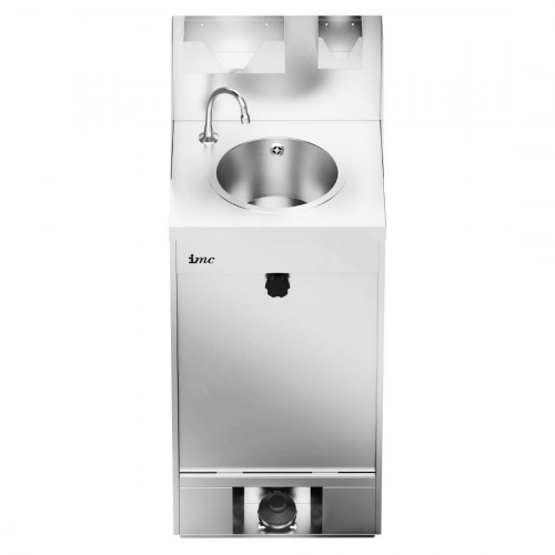 IMC Mobile Hand Wash Station with Splashback Soap & Paper Towel Holder (Direct)