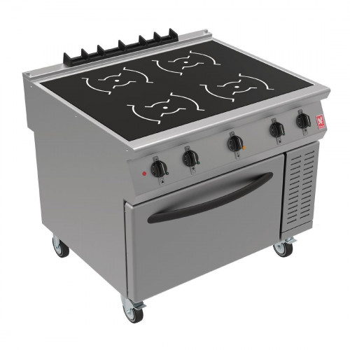 Falcon F900 Induction Range with Fan-Assisted Oven on Castors (Direct)