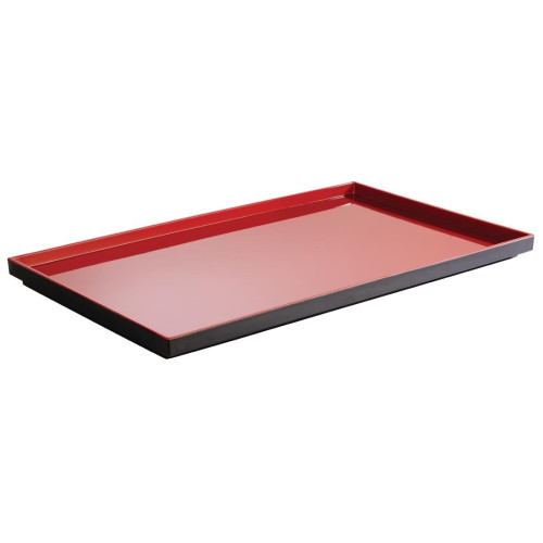 APS Tray GN 1/1 Red Asia Plus - 53x32.5x3cm (B2B)
