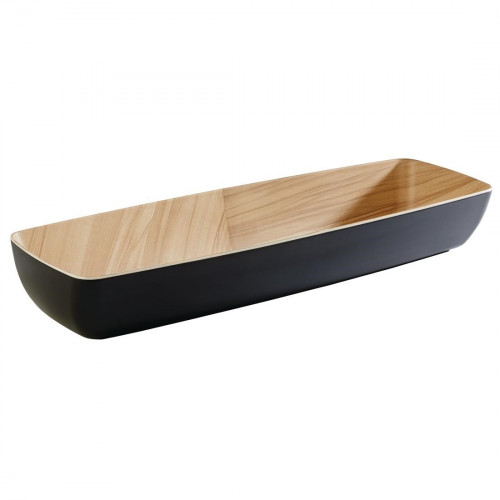 APS Frida Bowl GN 2/4 530x162x75 Wood/Black(B2B)