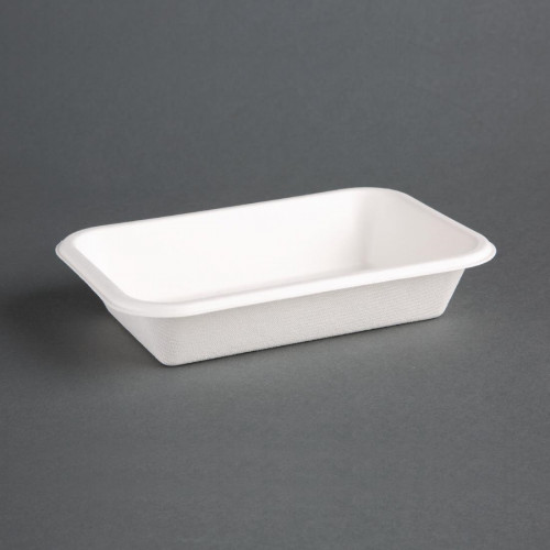 Fiesta Green Compostable Tray - 16oz 180x120x35mm (Pack 50)