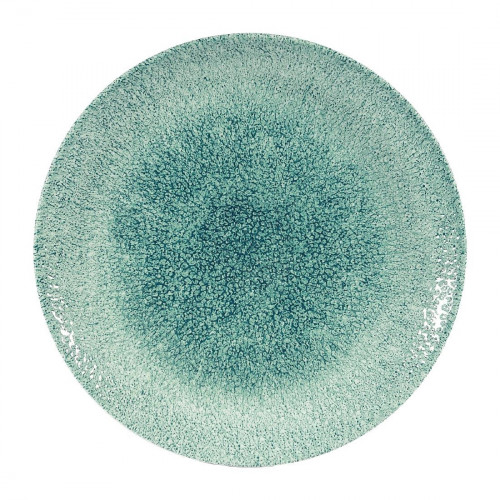 Churchill Studio Prints Raku Coupe Plate Jade Green (Box 12) 260mm (Direct)