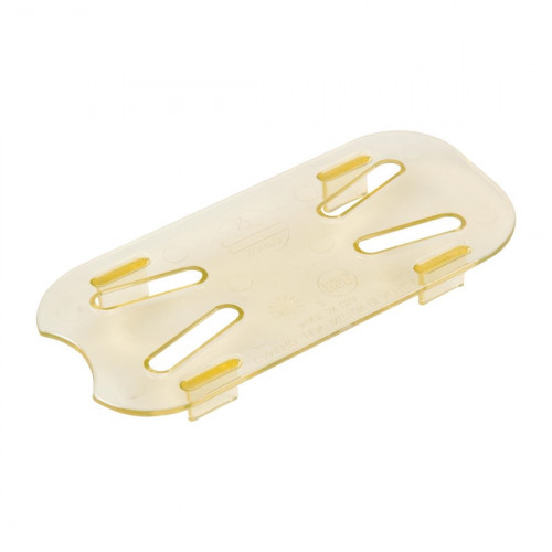 Cambro High Heat Polycarbonate GN Drain Plate - 1/9