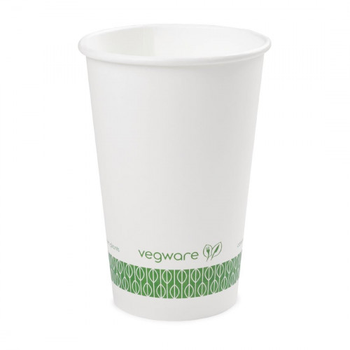 Hot Cup White - 16oz (Case 1000)