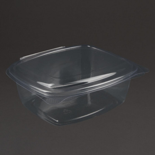 Deli Container Hinged Lid PLA - 24oz (Case 200)